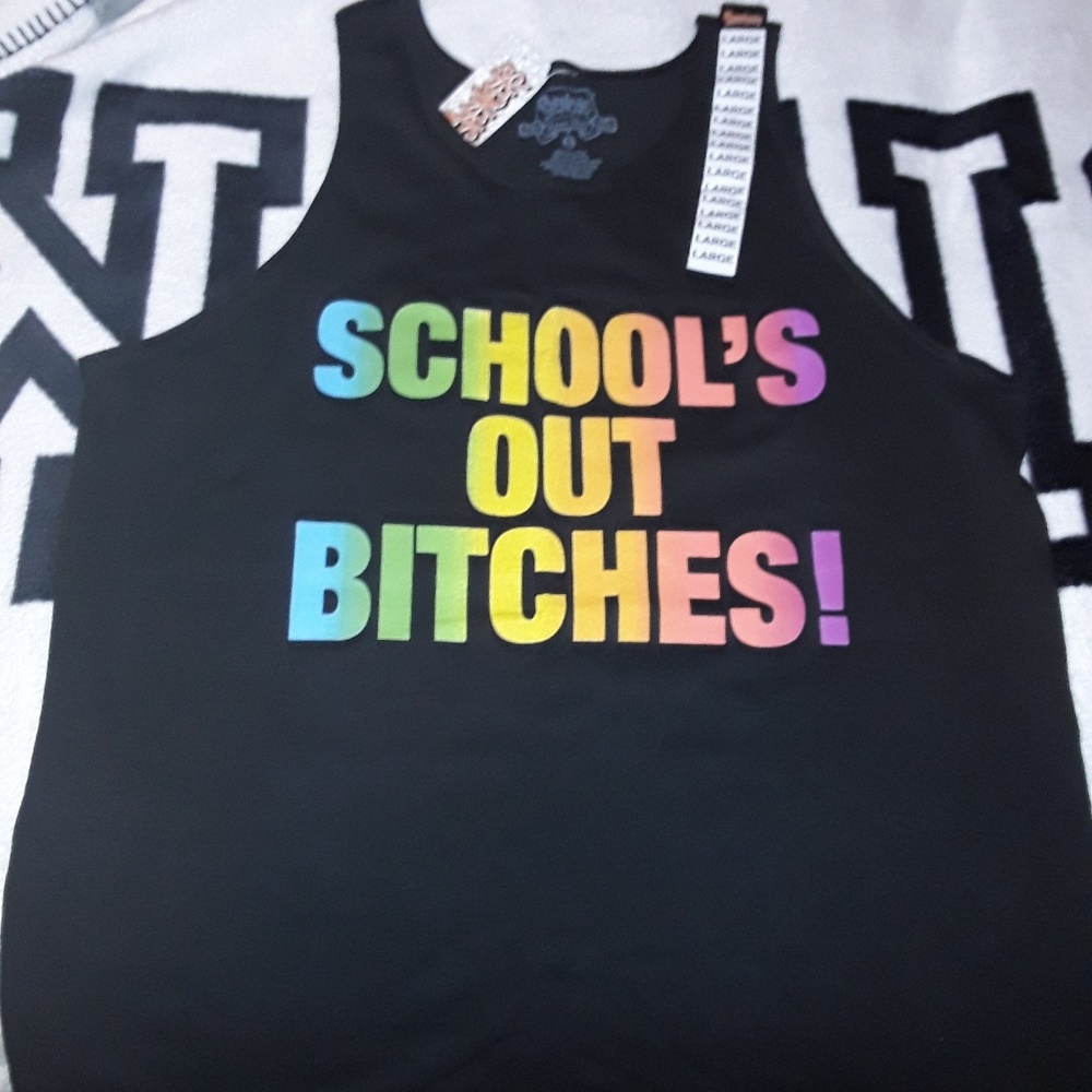 Spencers schools out tanktop large